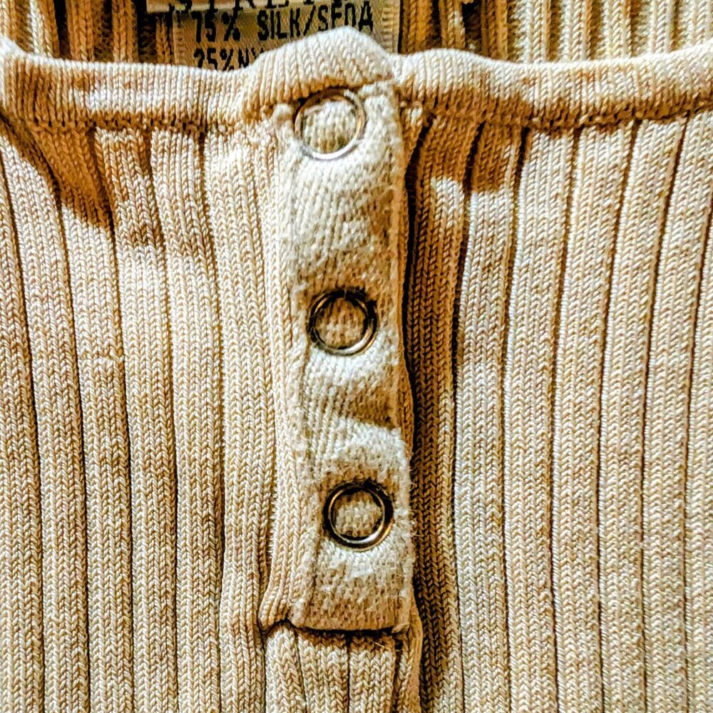AUGUST SILK - Ribbed Knit Tank - VTG - XL - Picture 3 of 8